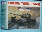  Střední tank T-34/85 vz. 1945 1:87 SDV 87135 